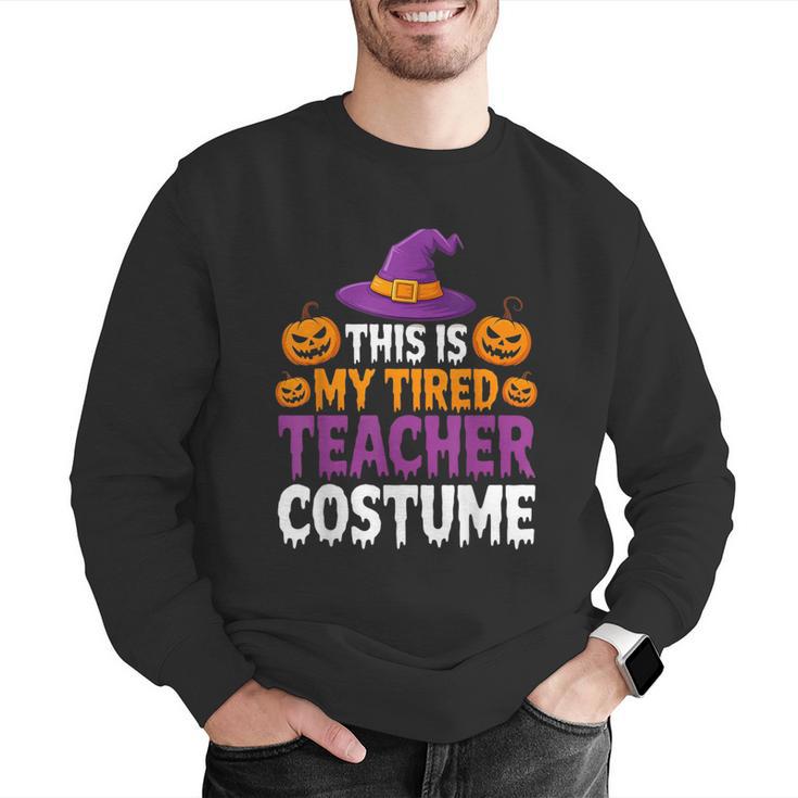 Halloween Costumes For Teachers Tired Teacher Costume Tee Men Graphic Sweatshirt, funny gift Halloween Costumes For Teachers Tired Teacher Costume Tee Men Graphic Sweatshirt, funny gift