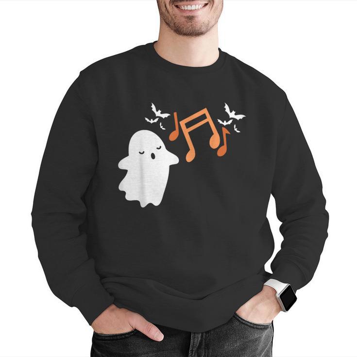 Halloween Music Note Ghost Teacher Fall Musical Instrument Men Graphic Sweatshirt, funny gift Halloween Music Note Ghost Teacher Fall Musical Instrument Men Graphic Sweatshirt, funny gift