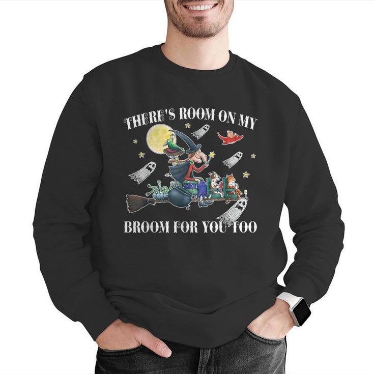 Halloween There's Room On My Broom For You Too Teacher Men Graphic Sweatshirt, funny gift