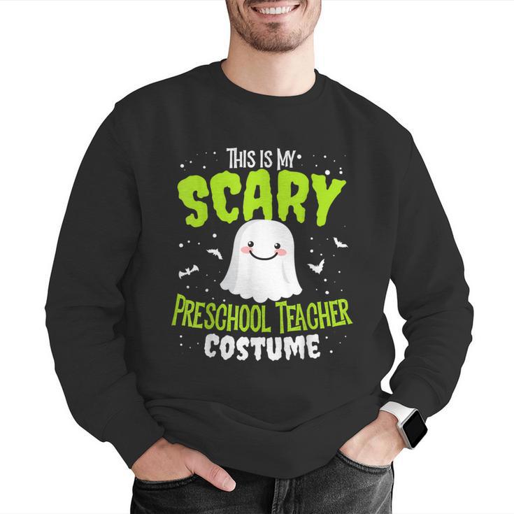 Halloween This Is My Scary Preschool Teacher Custome For Men Women Kids Men Graphic Sweatshirt, funny gift Halloween This Is My Scary Preschool Teacher Custome For Men Women Kids Men Graphic Sweatshirt, funny gift