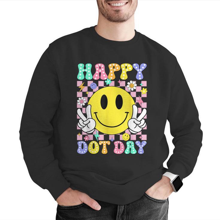 Happy Dot Day Shirts Teacher Student Girls Kids Smile Face Men Graphic Sweatshirt, funny gift Happy Dot Day Shirts Teacher Student Girls Kids Smile Face Men Graphic Sweatshirt, funny gift