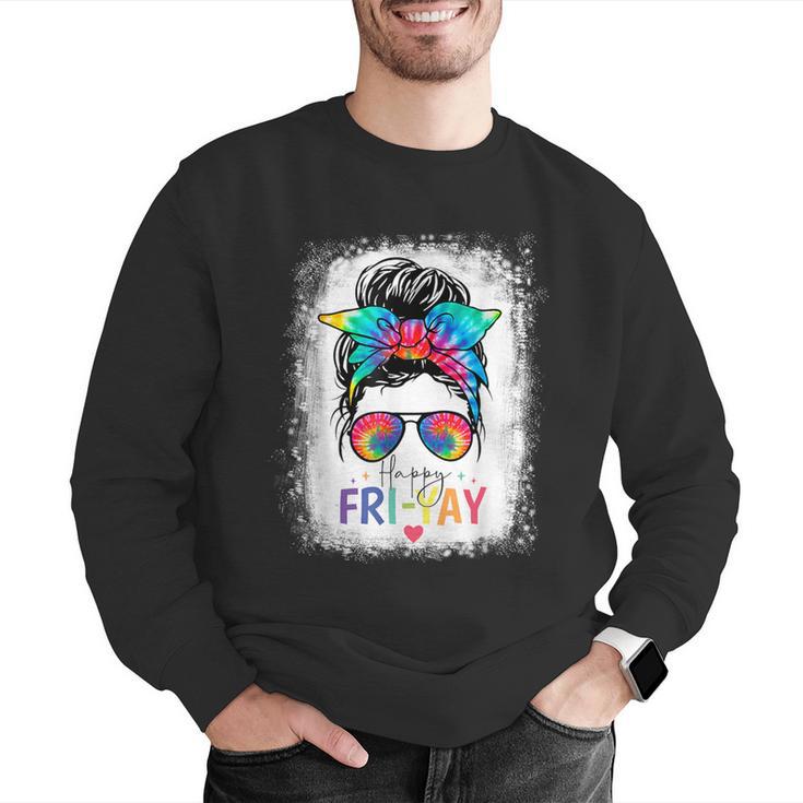 Happy Fri-Yay Friday Teacher Life Happy Friday Men Graphic Sweatshirt, funny gift