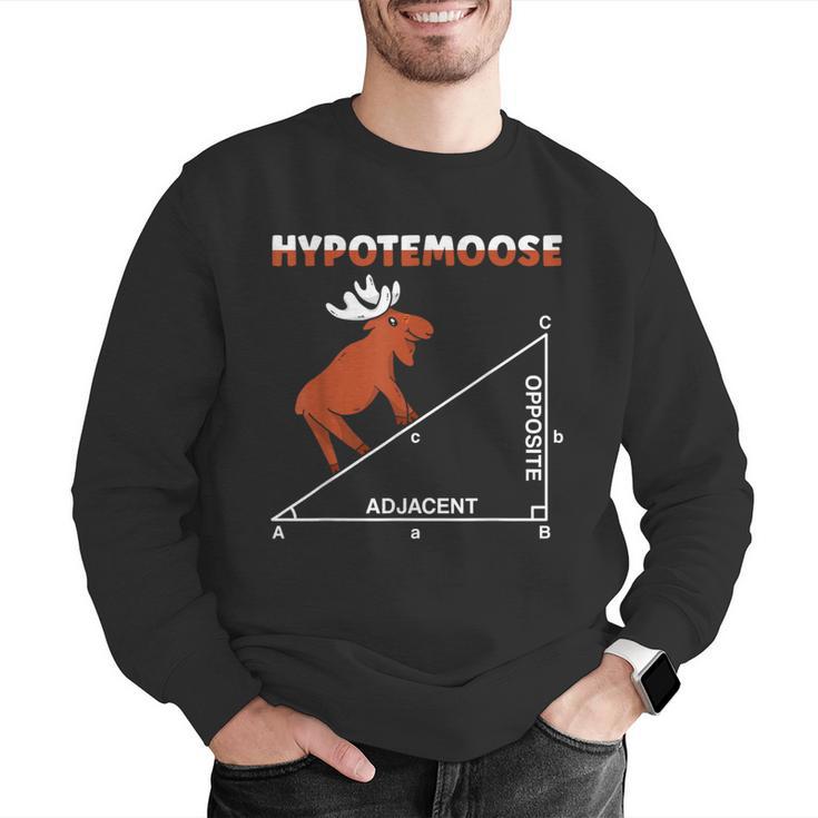 Hypotemoose Mathematics Teacher Mathematician Math Geek Men Graphic Sweatshirt, funny gift