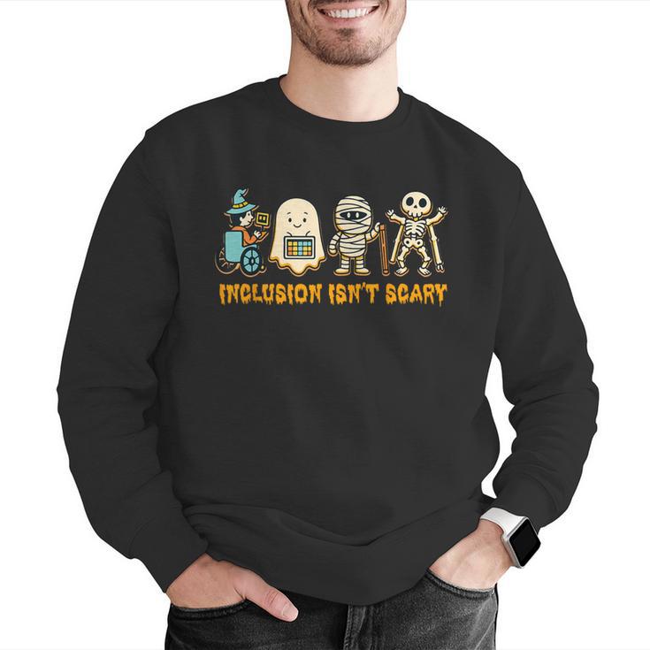 Inclusion Isn't Scary Halloween Sped Teacher Women Men Men Graphic Sweatshirt, funny gift Inclusion Isn't Scary Halloween Sped Teacher Women Men Men Graphic Sweatshirt, funny gift