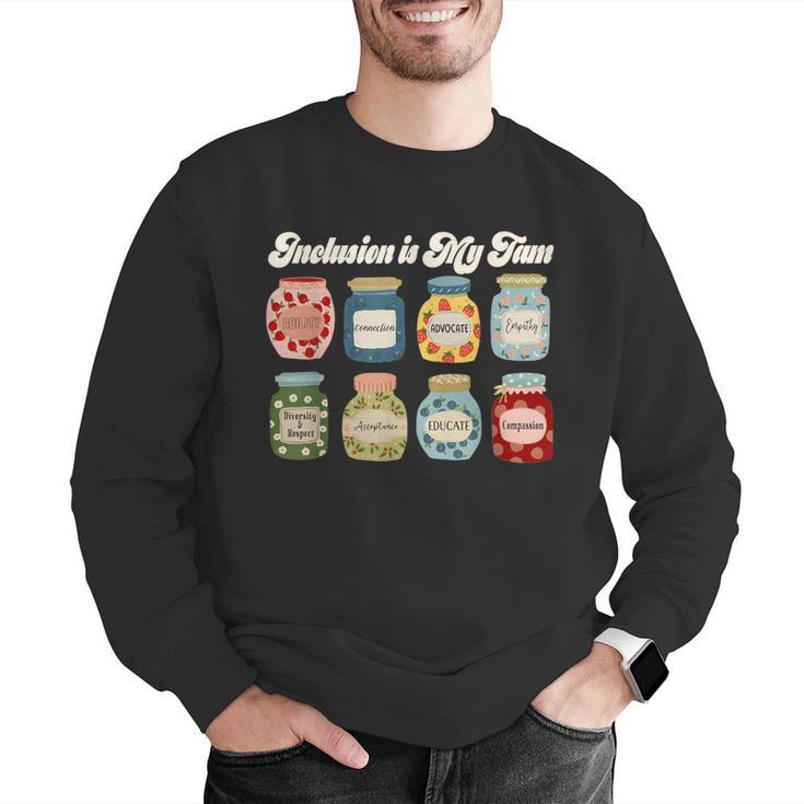 Inclusion Is My Jam Neurodiversity Special Education Teacher Men Graphic Sweatshirt, funny gift