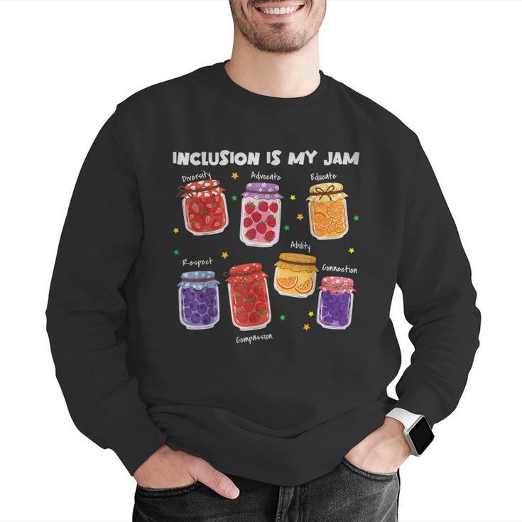 Inclusion Is My Jam Special Education Teacher Para Autism Men Graphic Sweatshirt, funny gift Inclusion Is My Jam Special Education Teacher Para Autism Men Graphic Sweatshirt, funny gift