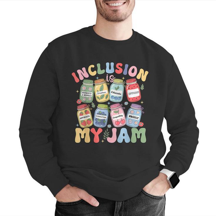 Inclusion Is My Jam SPED Teacher Special Education Life Men Graphic Sweatshirt, funny gift Inclusion Is My Jam SPED Teacher Special Education Life Men Graphic Sweatshirt, funny gift