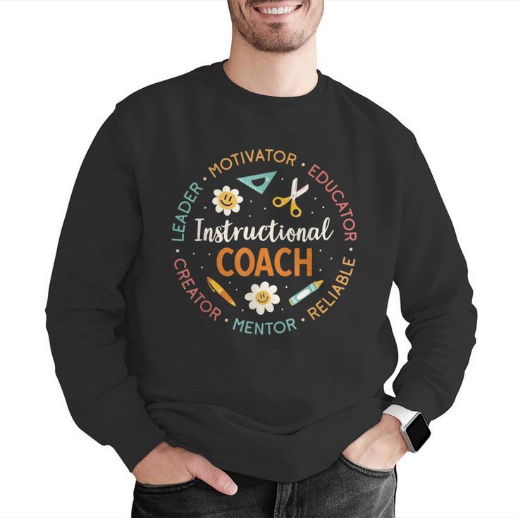 Instructional Coach Back To School Teacher Men Graphic Sweatshirt, funny gift Instructional Coach Back To School Teacher Men Graphic Sweatshirt, funny gift