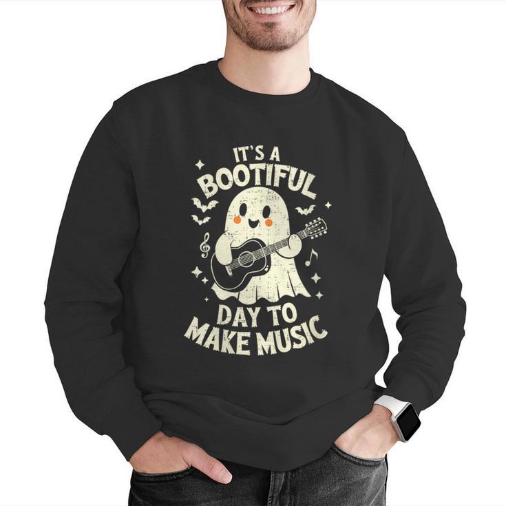 It's A Bootiful Day To Make Music Halloween Music Teacher Men Graphic Sweatshirt, funny gift It's A Bootiful Day To Make Music Halloween Music Teacher Men Graphic Sweatshirt, funny gift
