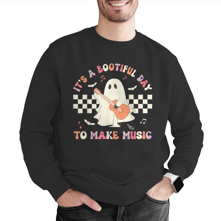 It's A Bootiful Day To Make Music Teacher Musician Halloween For Men Women Kids Men Graphic Sweatshirt, funny gift It's A Bootiful Day To Make Music Teacher Musician Halloween For Men Women Kids Men Graphic Sweatshirt, funny gift