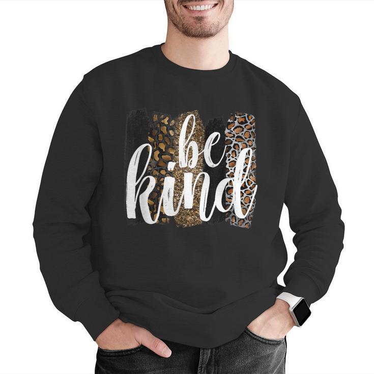 Be Kind Women Inspirational Teacher Animal Print Men Graphic Sweatshirt, funny gift Be Kind Women Inspirational Teacher Animal Print Men Graphic Sweatshirt, funny gift
