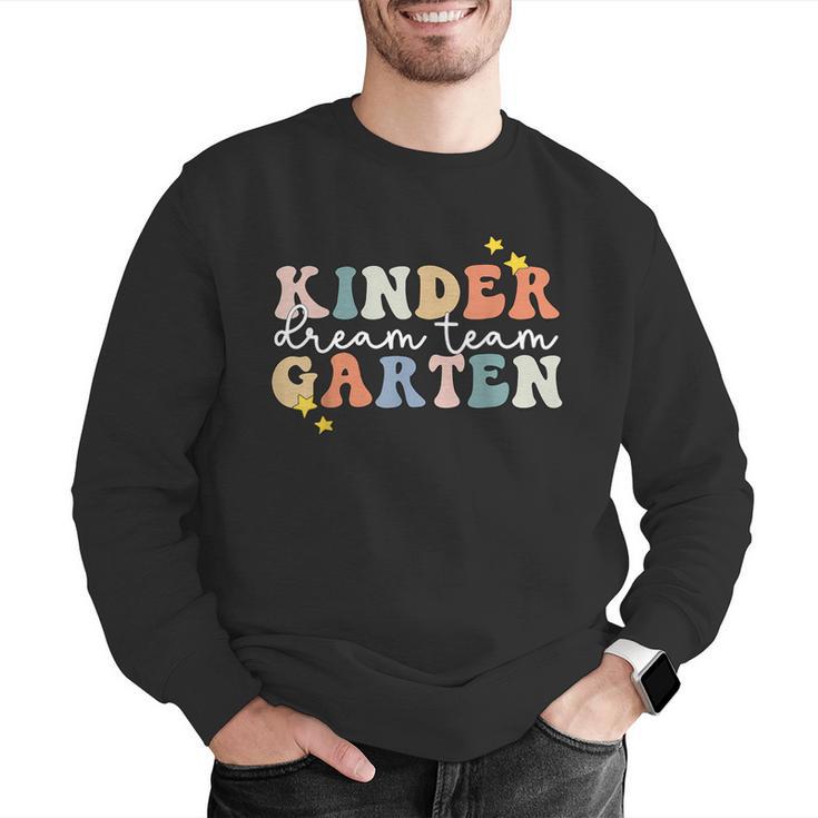Kindergarten Dream Team Teacher Back To School Men Graphic Sweatshirt, funny gift Kindergarten Dream Team Teacher Back To School Men Graphic Sweatshirt, funny gift
