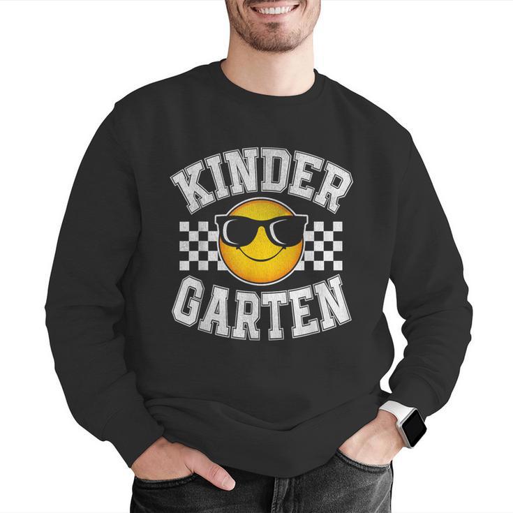 Kindergarten Teacher First Day Of Kinder Back To School Men Graphic Sweatshirt, funny gift
