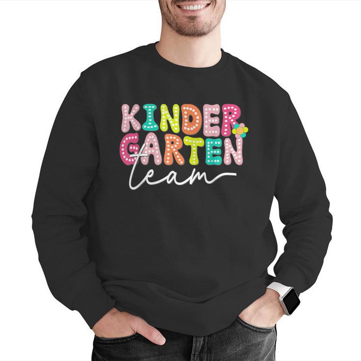 Kindergarten Team Teacher Back To School Kindergarten Squad Men Graphic Sweatshirt, funny gift Kindergarten Team Teacher Back To School Kindergarten Squad Men Graphic Sweatshirt, funny gift