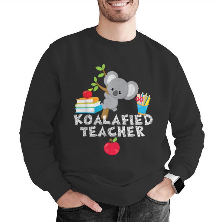 Koalafied Teacher Proud School Teacher Koala Cute T-Shirt Men Graphic Sweatshirt, funny gift Koalafied Teacher Proud School Teacher Koala Cute T-Shirt Men Graphic Sweatshirt, funny gift