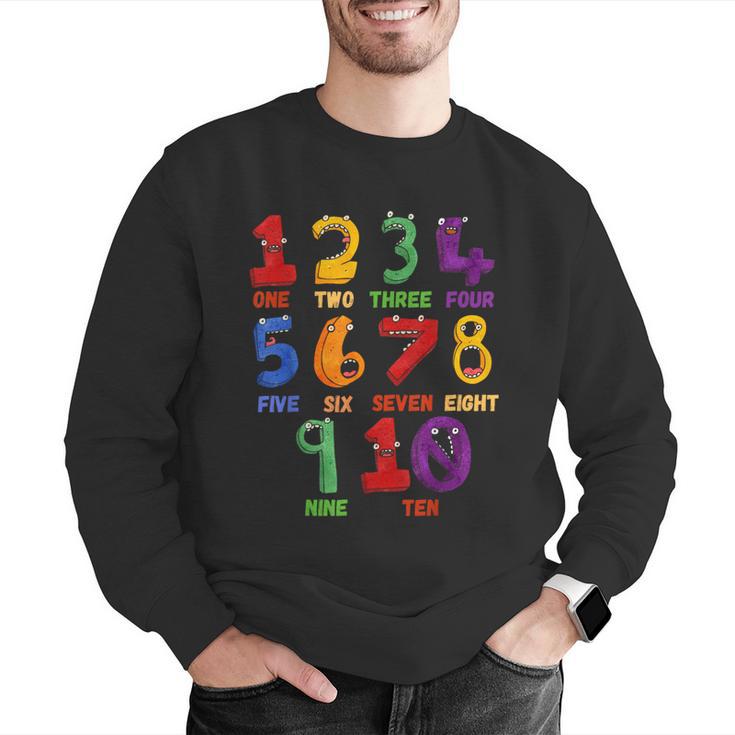 Learning Math Numbers Counting Back To School Teacher For Men Women Girls Kids Men Graphic Sweatshirt, funny gift Learning Math Numbers Counting Back To School Teacher For Men Women Girls Kids Men Graphic Sweatshirt, funny gift