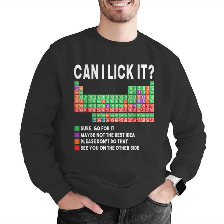 Can I Lick It Periodic Table Science Teacher Boy And Girls Men Graphic Sweatshirt, Science Teacher Sweatshirts, funny gift Can I Lick It Periodic Table Science Teacher Boy And Girls Men Graphic Sweatshirt, Science Teacher Sweatshirts, funny gift