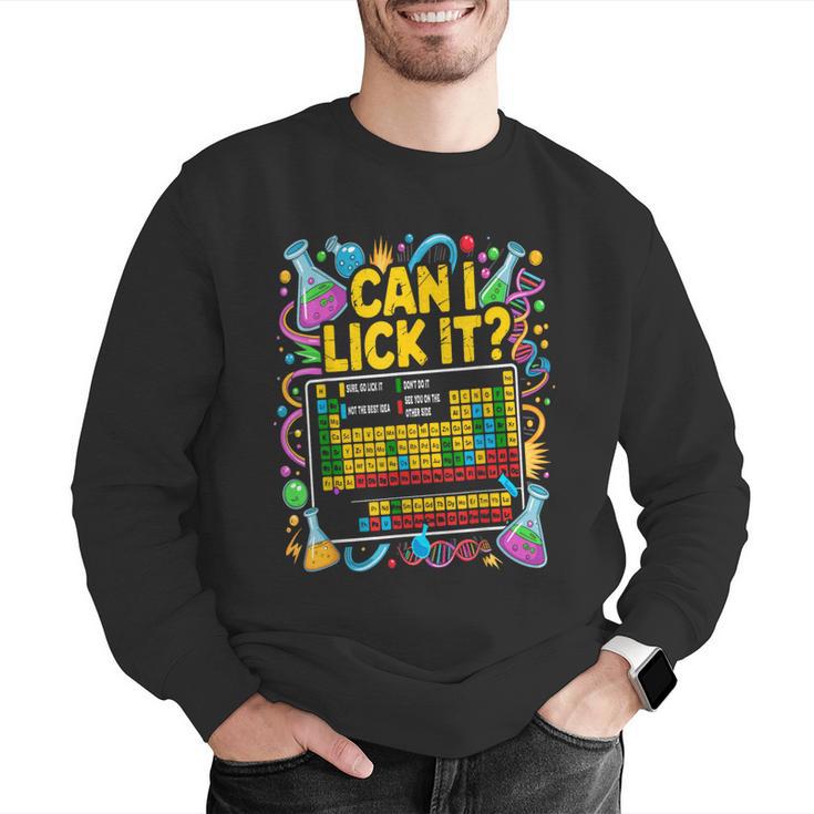 Can I Lick It Periodic Table Science Teacher Men Women Men Graphic Sweatshirt, Science Teacher Sweatshirts, funny gift Can I Lick It Periodic Table Science Teacher Men Women Men Graphic Sweatshirt, Science Teacher Sweatshirts, funny gift