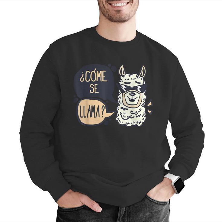 Llama Shirt English Teacher School Student ESL Joke Men Graphic Sweatshirt, Esl Teacher Sweatshirts, English Teacher Sweatshirts, funny gift