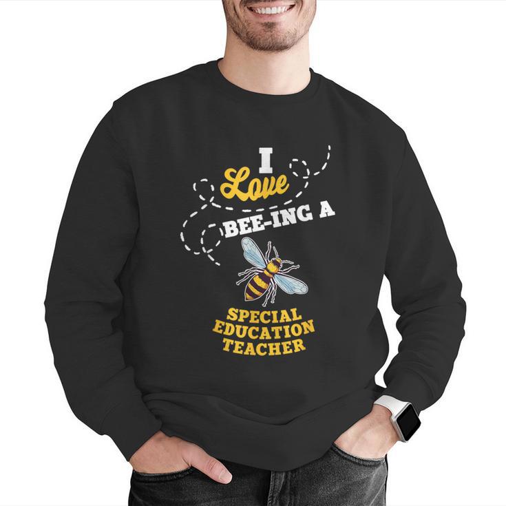 I Love Bee-Ing A Special Education Teacher Honey Bee Job For Men Women Men Graphic Sweatshirt, funny gift I Love Bee-Ing A Special Education Teacher Honey Bee Job For Men Women Men Graphic Sweatshirt, funny gift