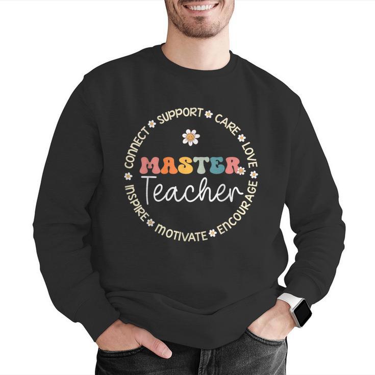 Master Teacher Appreciation Week Back To School Men Graphic Sweatshirt, funny gift Master Teacher Appreciation Week Back To School Men Graphic Sweatshirt, funny gift