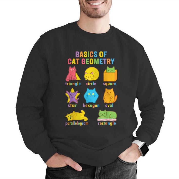Math Cat Geometry Back To School Mathematics Teacher Men Graphic Sweatshirt, funny gift Math Cat Geometry Back To School Mathematics Teacher Men Graphic Sweatshirt, funny gift