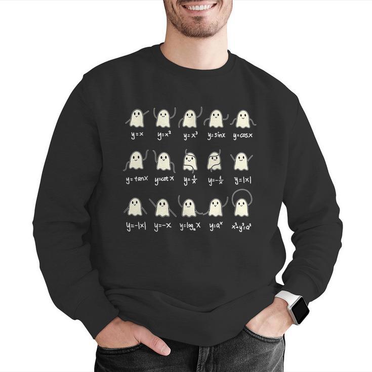 Math Dance Ghost Halloween Spooky Cute Ghost Math Teacher Men Graphic Sweatshirt, funny gift Math Dance Ghost Halloween Spooky Cute Ghost Math Teacher Men Graphic Sweatshirt, funny gift