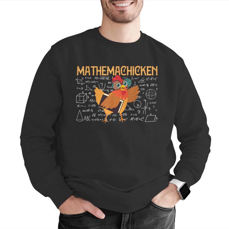 Math Nerd The Mathemachicken a Math Teacher Men Graphic Sweatshirt, funny gift Math Nerd The Mathemachicken a Math Teacher Men Graphic Sweatshirt, funny gift