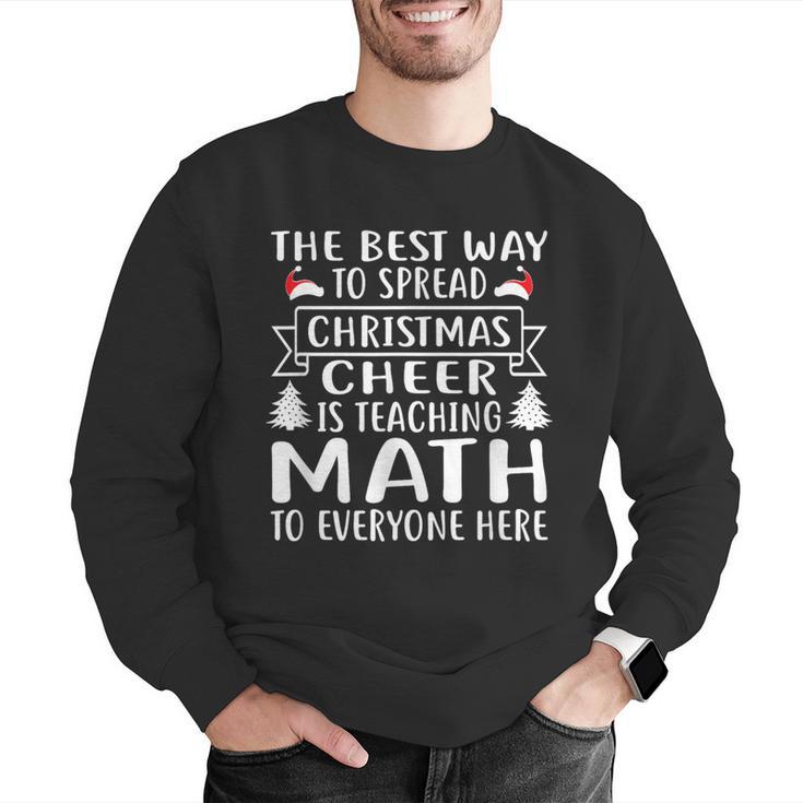 Math Teacher Christmas Mathematics Teacher Men Graphic Sweatshirt, funny gift Math Teacher Christmas Mathematics Teacher Men Graphic Sweatshirt, funny gift