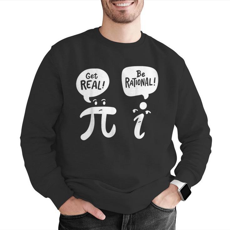 Math Teacher Math Student Be Real Get Rational Men Graphic Sweatshirt, funny gift Math Teacher Math Student Be Real Get Rational Men Graphic Sweatshirt, funny gift