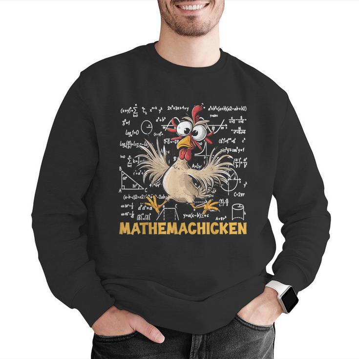 Mathemachicken Chicken Math Teacher Back To School Men Graphic Sweatshirt, funny gift Mathemachicken Chicken Math Teacher Back To School Men Graphic Sweatshirt, funny gift