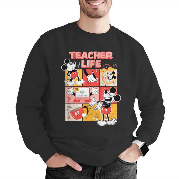 Mickey Mouse Teacher Life Men Graphic Sweatshirt, funny gift Mickey Mouse Teacher Life Men Graphic Sweatshirt, funny gift