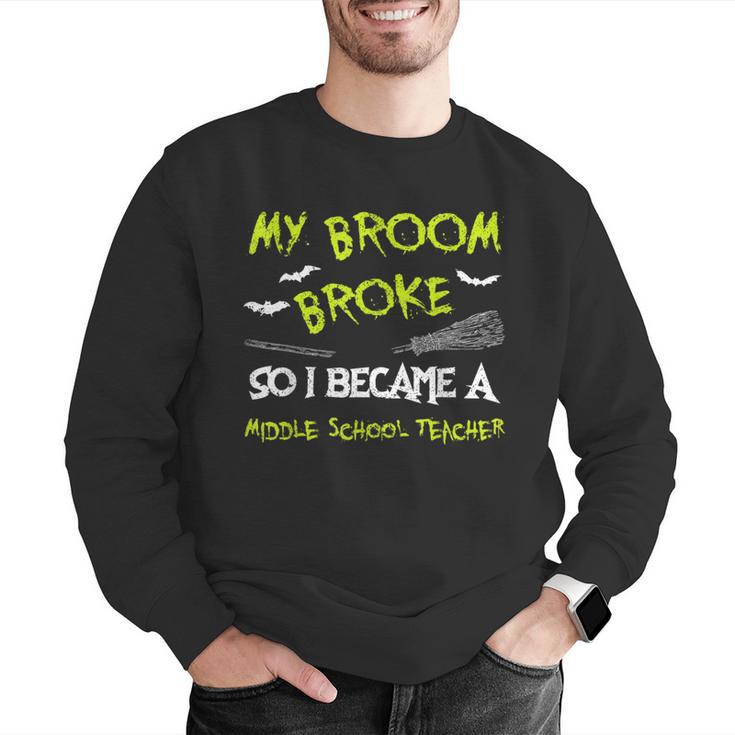 Middle School Teacher Halloween Costume Shirt Lazy Men Graphic Sweatshirt, funny gift Middle School Teacher Halloween Costume Shirt Lazy Men Graphic Sweatshirt, funny gift