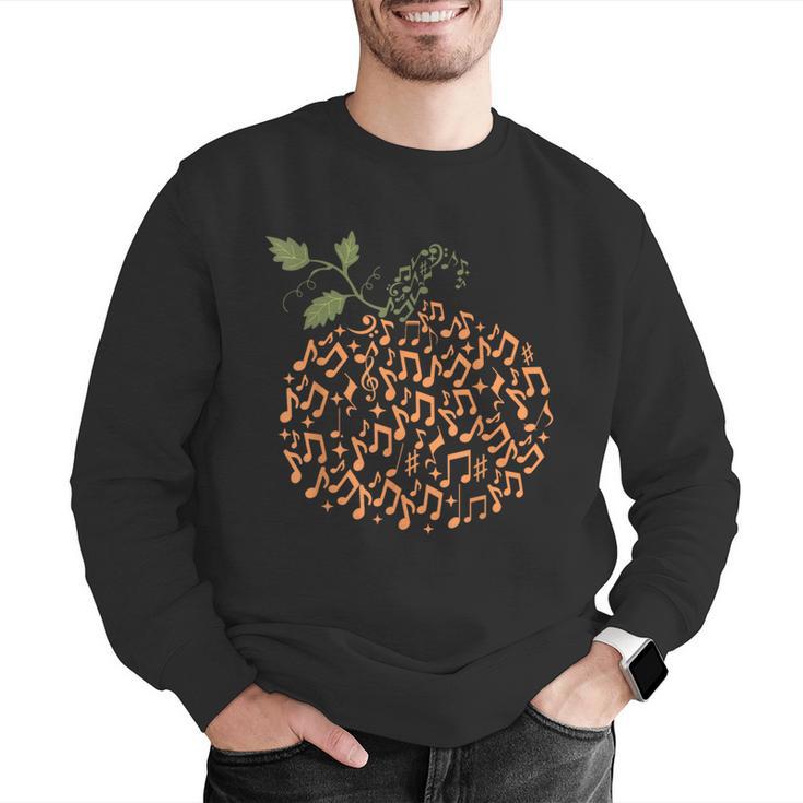 Music Notes Pumpkin Fall Music Teacher Autumn Halloween Men Graphic Sweatshirt, funny gift Music Notes Pumpkin Fall Music Teacher Autumn Halloween Men Graphic Sweatshirt, funny gift
