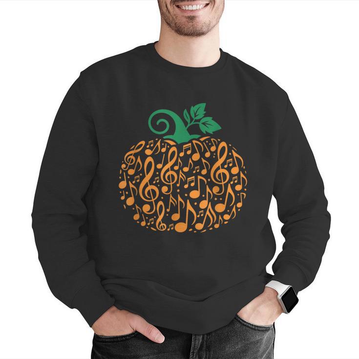 Music Notes Pumpkin Music Teacher Halloween Men Graphic Sweatshirt, funny gift Music Notes Pumpkin Music Teacher Halloween Men Graphic Sweatshirt, funny gift
