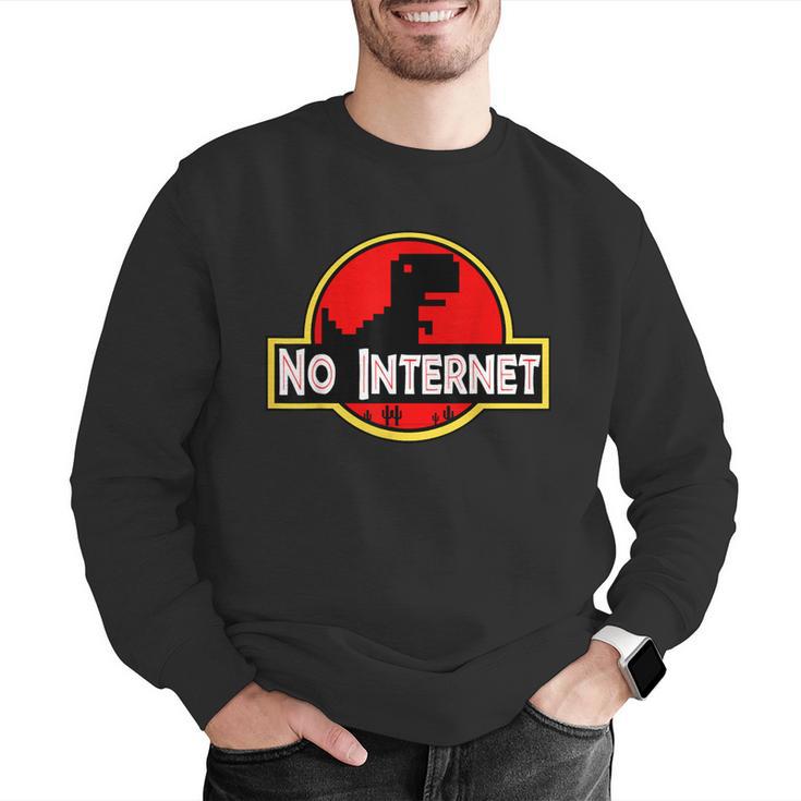 Nerdy No Internet Dinosaur Computer Science Teacher Men Graphic Sweatshirt, Science Teacher Sweatshirts, Internet Sweatshirts, funny gift Nerdy No Internet Dinosaur Computer Science Teacher Men Graphic Sweatshirt, Science Teacher Sweatshirts, Internet Sweatshirts, funny gift