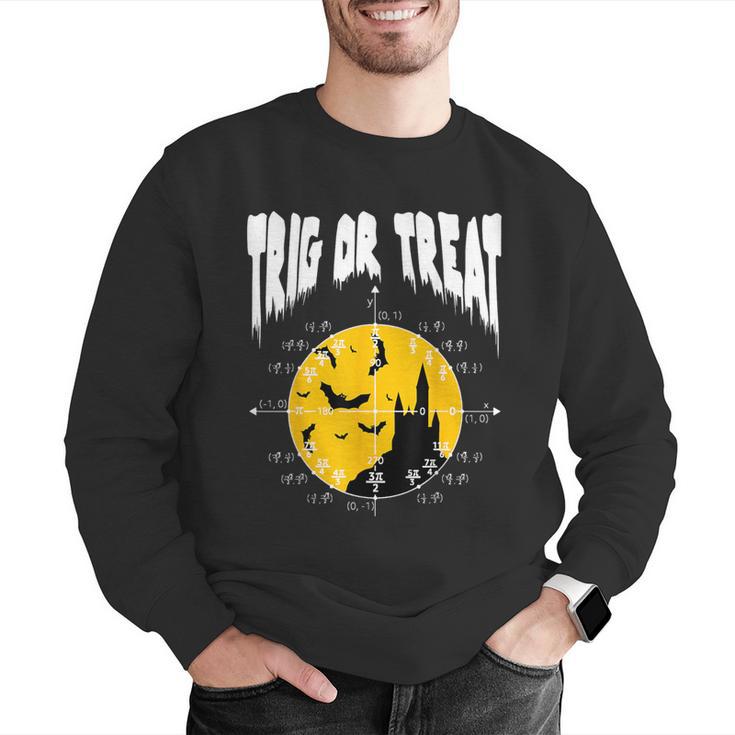Nerdy Trig Or Treat Halloween Costume Math Teacher Men Graphic Sweatshirt, funny gift Nerdy Trig Or Treat Halloween Costume Math Teacher Men Graphic Sweatshirt, funny gift