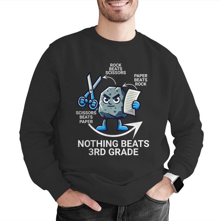 Nothing Beats 3rd Grade Back To School Kids Teachers Men Graphic Sweatshirt, funny gift