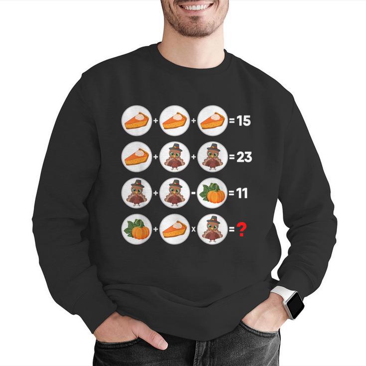 Order Of Operations Math Quiz Game Teacher Thanksgiving Men Graphic Sweatshirt, funny gift Order Of Operations Math Quiz Game Teacher Thanksgiving Men Graphic Sweatshirt, funny gift
