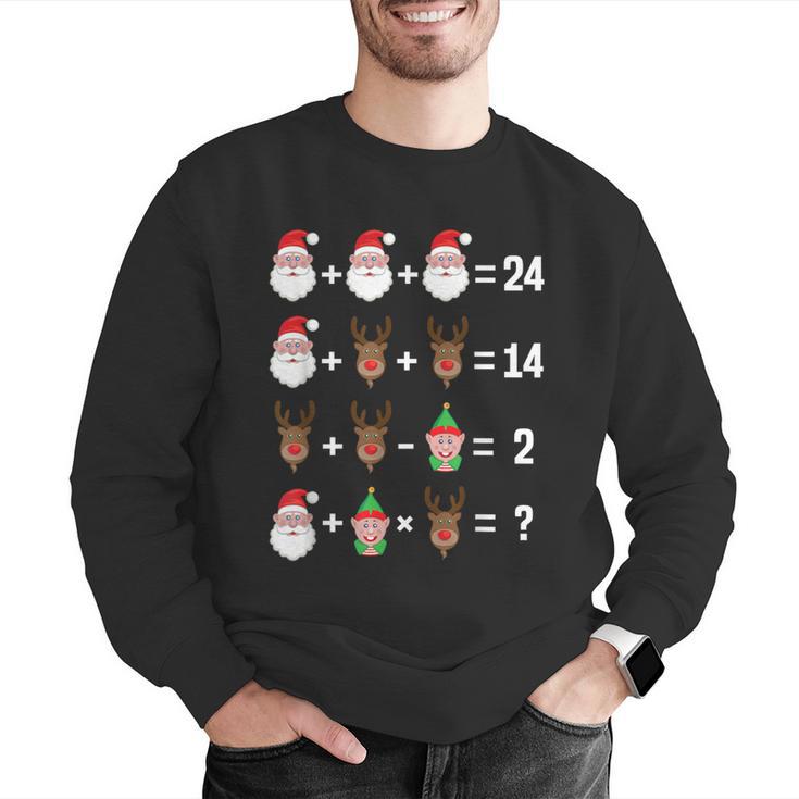 Order Of Operations Math Teacher Christmas Men Graphic Sweatshirt, funny gift