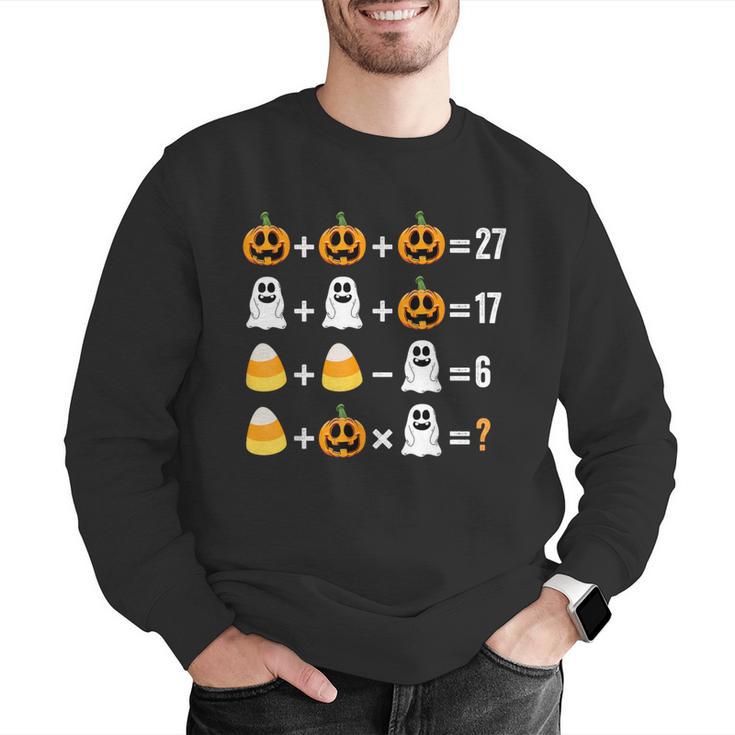 Order Of Operations Quiz Pumpkin Halloween Math Teacher Men Graphic Sweatshirt, funny gift