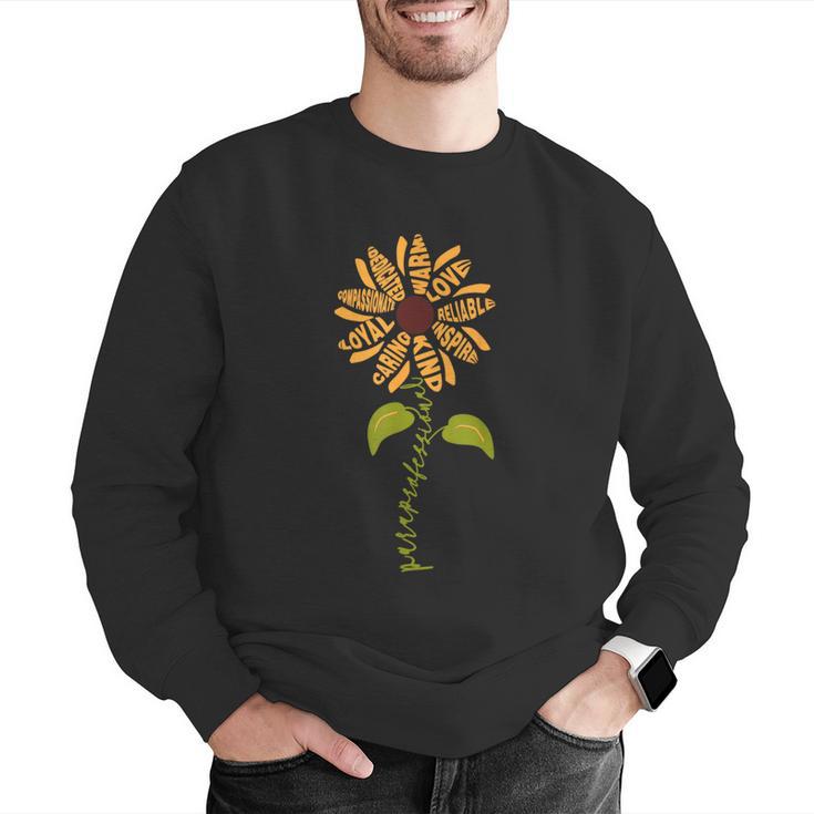Paraprofessional Para Sunflower Teacher Back To School Men Graphic Sweatshirt, funny gift Paraprofessional Para Sunflower Teacher Back To School Men Graphic Sweatshirt, funny gift