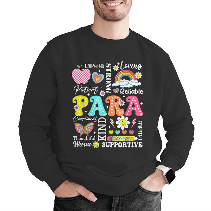Paras Make It Possible Paraprofessional Paraeducator Teacher Men Graphic Sweatshirt, funny gift Paras Make It Possible Paraprofessional Paraeducator Teacher Men Graphic Sweatshirt, funny gift