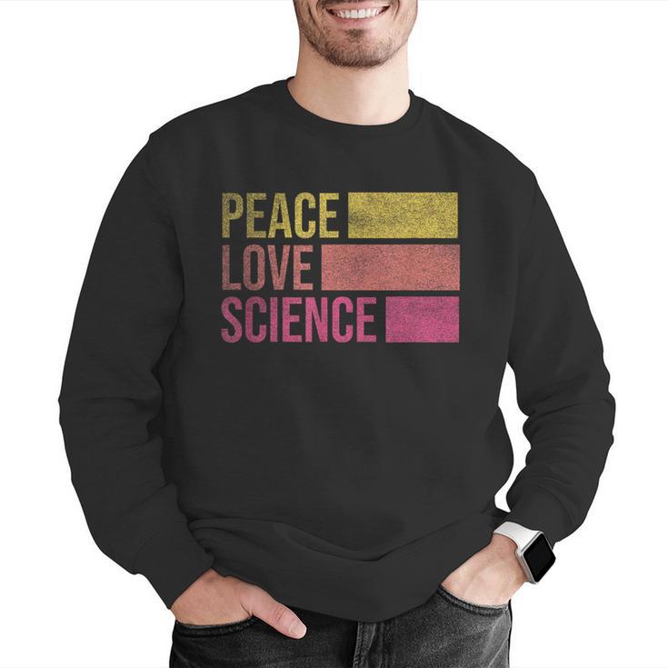 Peace Love Science Lovers Math Chemistry Teacher Men Graphic Sweatshirt, Science Teacher Sweatshirts, funny gift Peace Love Science Lovers Math Chemistry Teacher Men Graphic Sweatshirt, Science Teacher Sweatshirts, funny gift