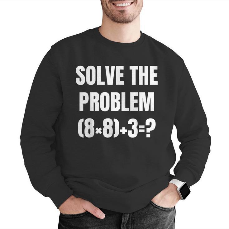 PEMDAS Math Problem 67 Meme Elementary Teacher Joke Men Graphic Sweatshirt, funny gift