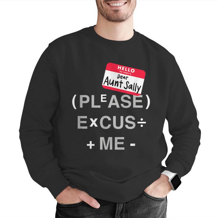 PEMDAS Math Teacher Halloween Costume Men Graphic Sweatshirt, funny gift