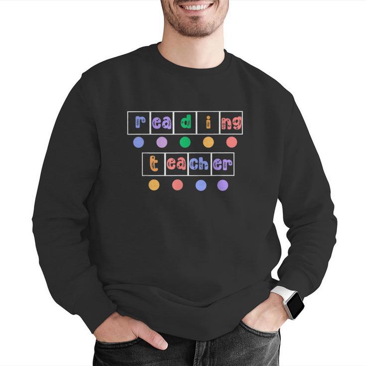 Phonics Reading Teacher Science Of Reading Literacy Coach Men Graphic Sweatshirt, Science Teacher Sweatshirts, funny gift