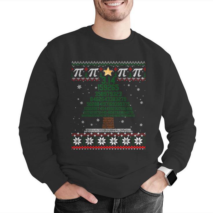 Pi Tree Christmas Math Teacher Ugly Sweater Men Women Kids Men Graphic Sweatshirt, funny gift