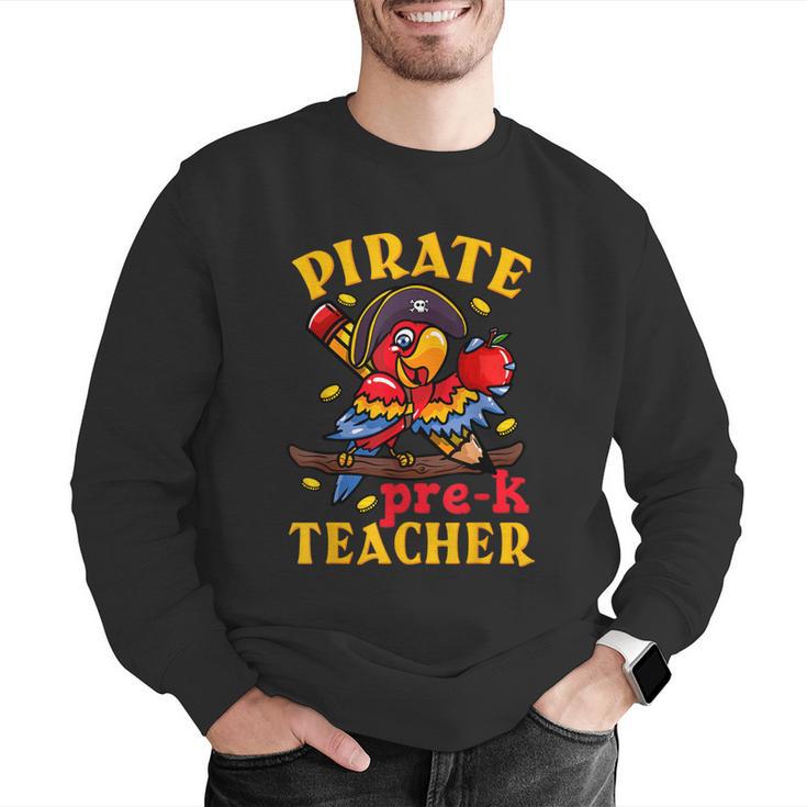 Pirate Pre-K Teacher Preschool Halloween Men Graphic Sweatshirt, funny gift Pirate Pre-K Teacher Preschool Halloween Men Graphic Sweatshirt, funny gift