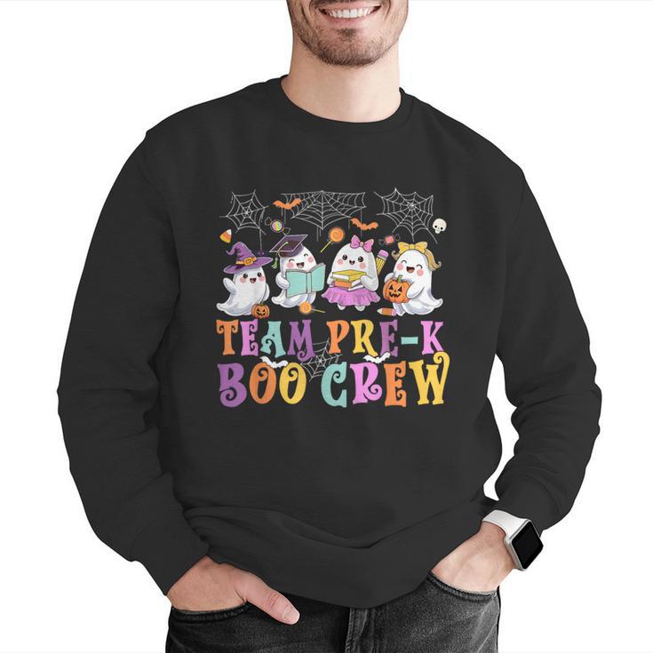 Pre-K Boo Crew Ghost Halloween Teacher Student Men Graphic Sweatshirt, funny gift Pre-K Boo Crew Ghost Halloween Teacher Student Men Graphic Sweatshirt, funny gift